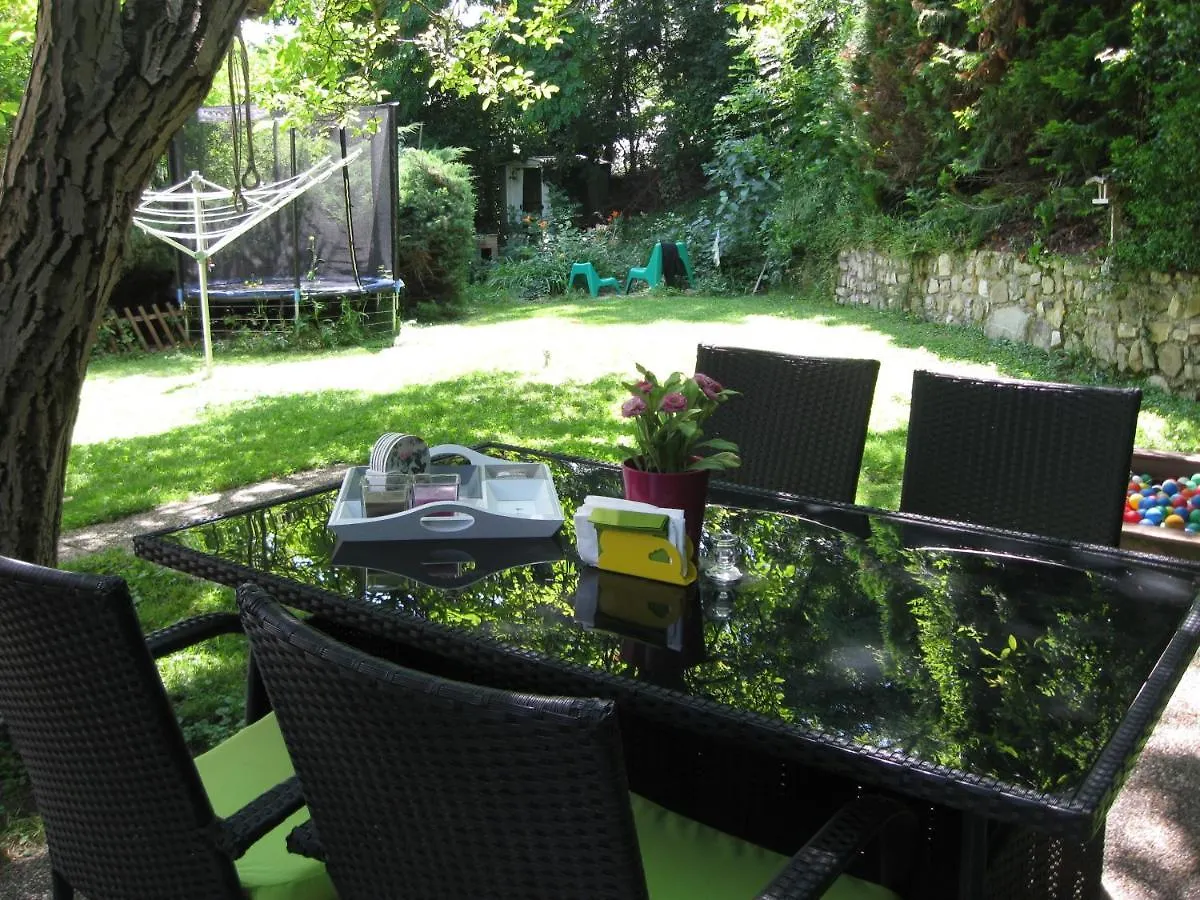 Apartmán Danube View House With Garden Vídeň Rakousko