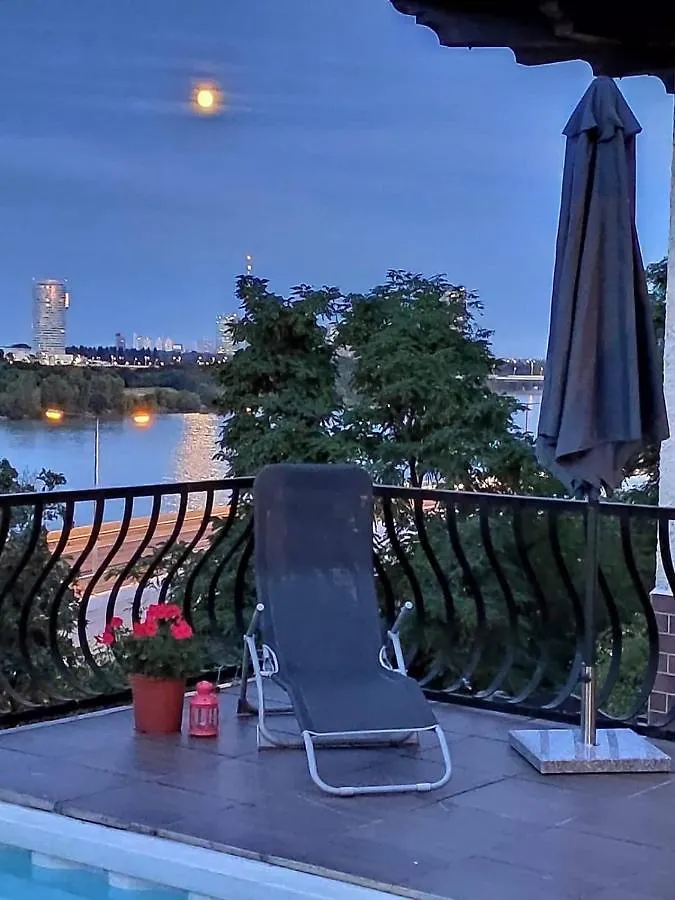Apartmán Danube View House With Garden Vídeň